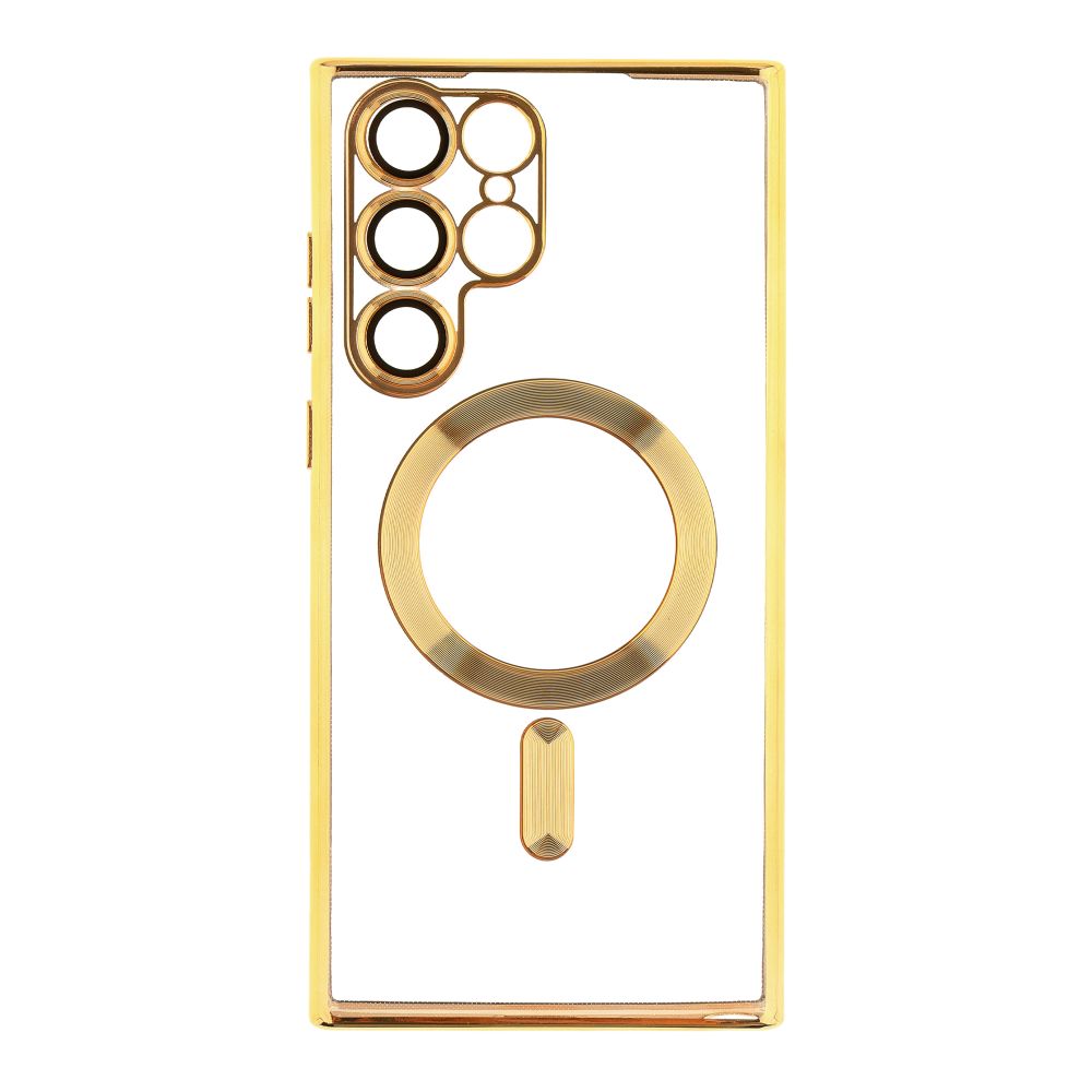 Накладка SHINING Camera MagSafe для Samsung S24 Ultra (Gold)-0